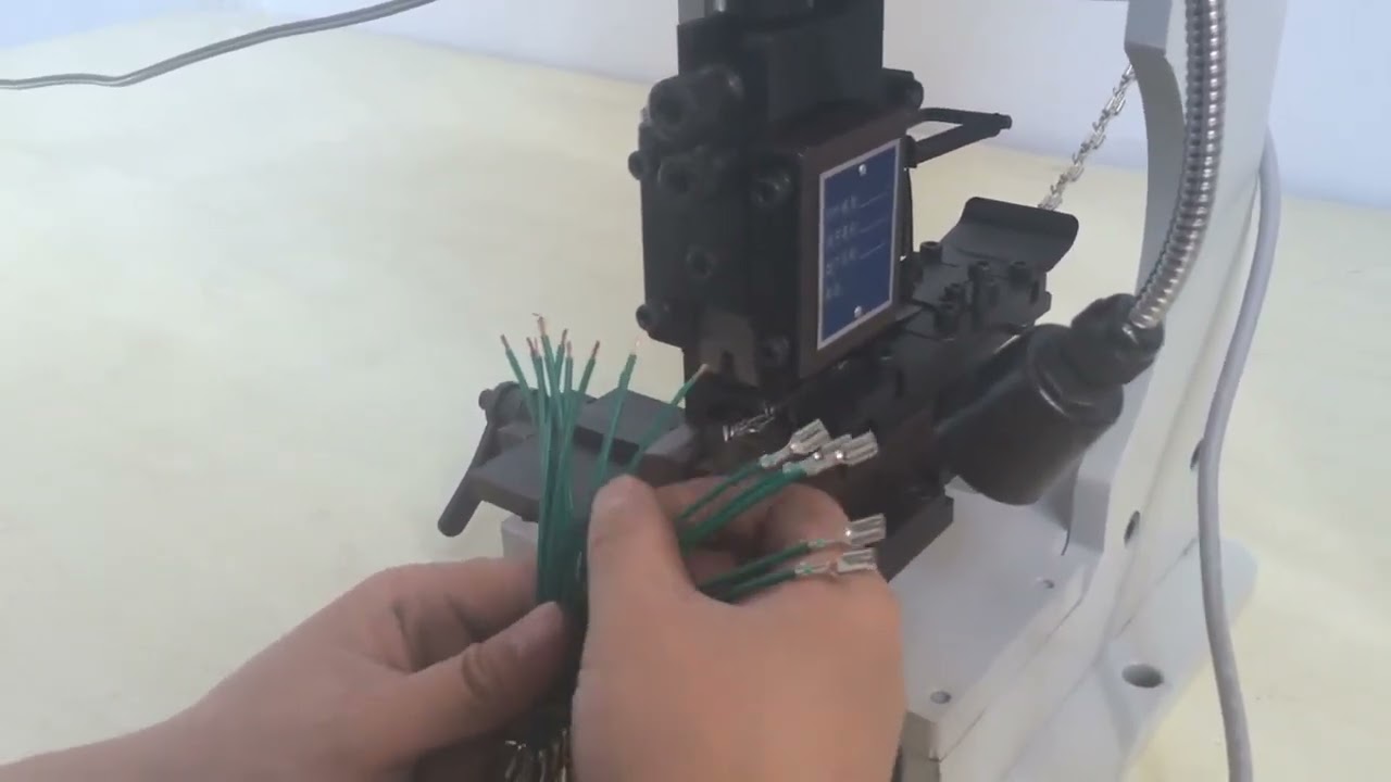 LY Terminal Crimper 1 5T Low Noise Terminal Crimping Machine Vertical Horizontal Single Grain Mold O