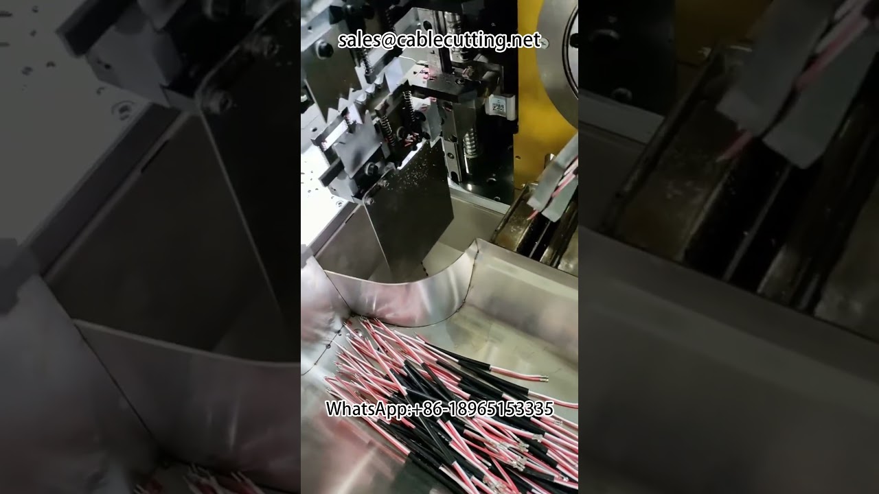 Automatic Sheath Wire Inside and Outside Stripping Machine with Front-End Crimping and Back-End Tipping