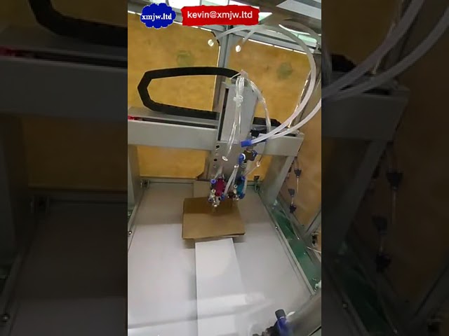 Automatic Spray Glue Machine for PCB Conformal Coating | Liquid Adhesive Sprayer & Dispenser