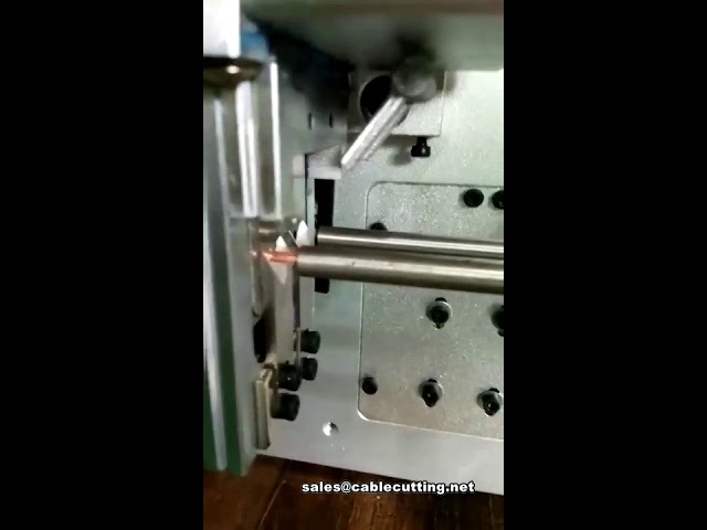 Automatic Copper Wire Cutting and Stripping Machine for Industrial Automation