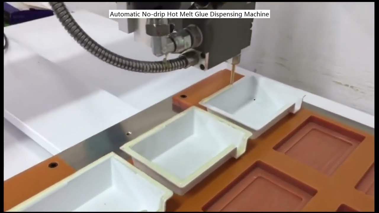 Automatic No-Drip Hot Melt Glue Dispensing Machine