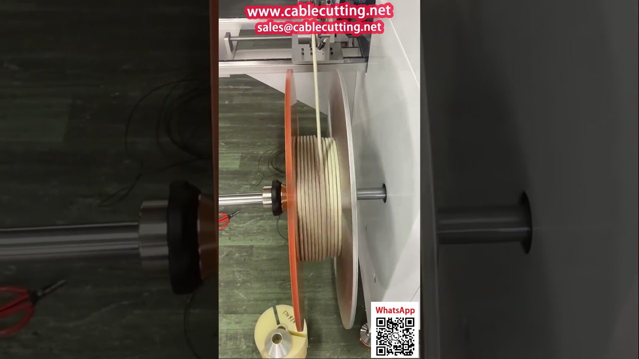 Automatic Alignment and Counting Coiling Machine with Stop and Defined Length Cutting