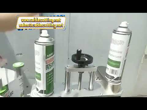 Tabletop Round Glass Jar Cans Wine Bottle Essential Oil Bottle adhesive Sticker Labeling Machine For