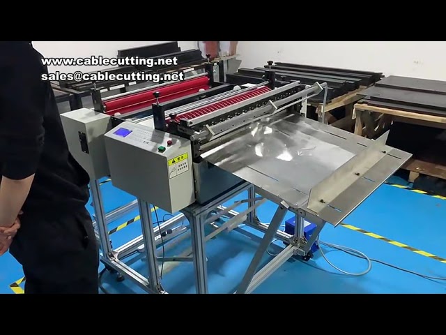 Automatic Fabric Cutting Machine, EVA Roll Film Cutter & Plastic Film Cutting System