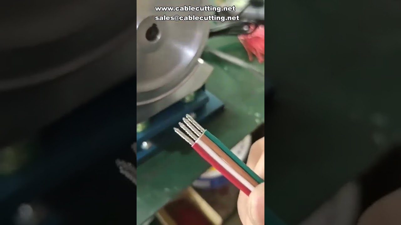 Half Stripping and Twisting Machine for ACDC Wire, Copper Wire, and Electronic Wire