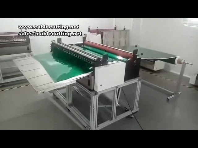 Film automatic film cutting machine plastic sheet cutting machine pvc film cross cutting machine