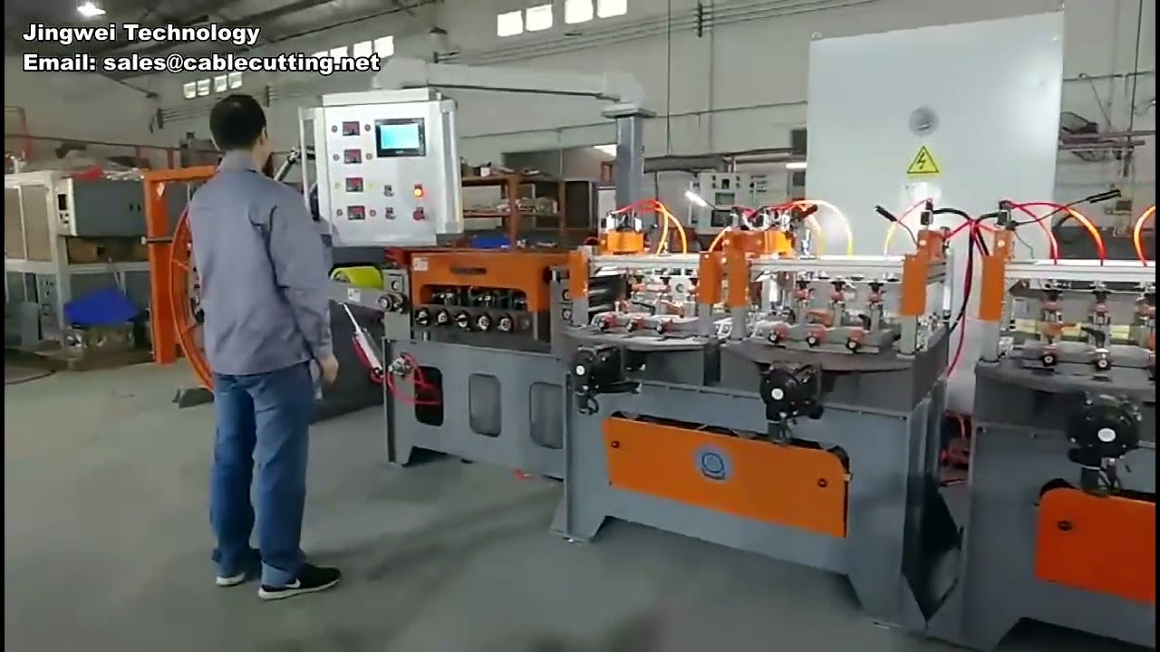 Hydraulic 5-Station Automatic Wire Forming Machine | Metal Trimming Equipment