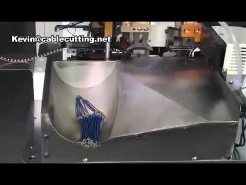 Automatic Both-Ends Wire Crimping Machine for Factory Automation