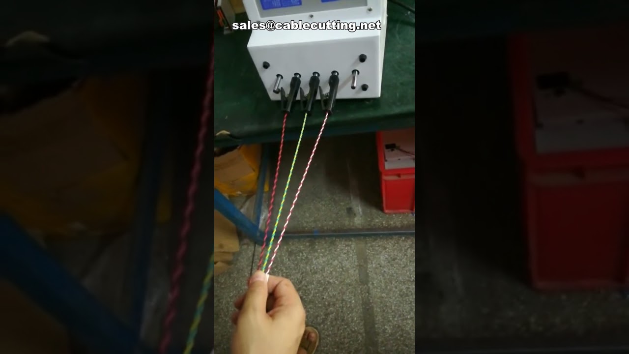 High-Speed Clamp Stranding Machine with Two Collet Wire Twisting