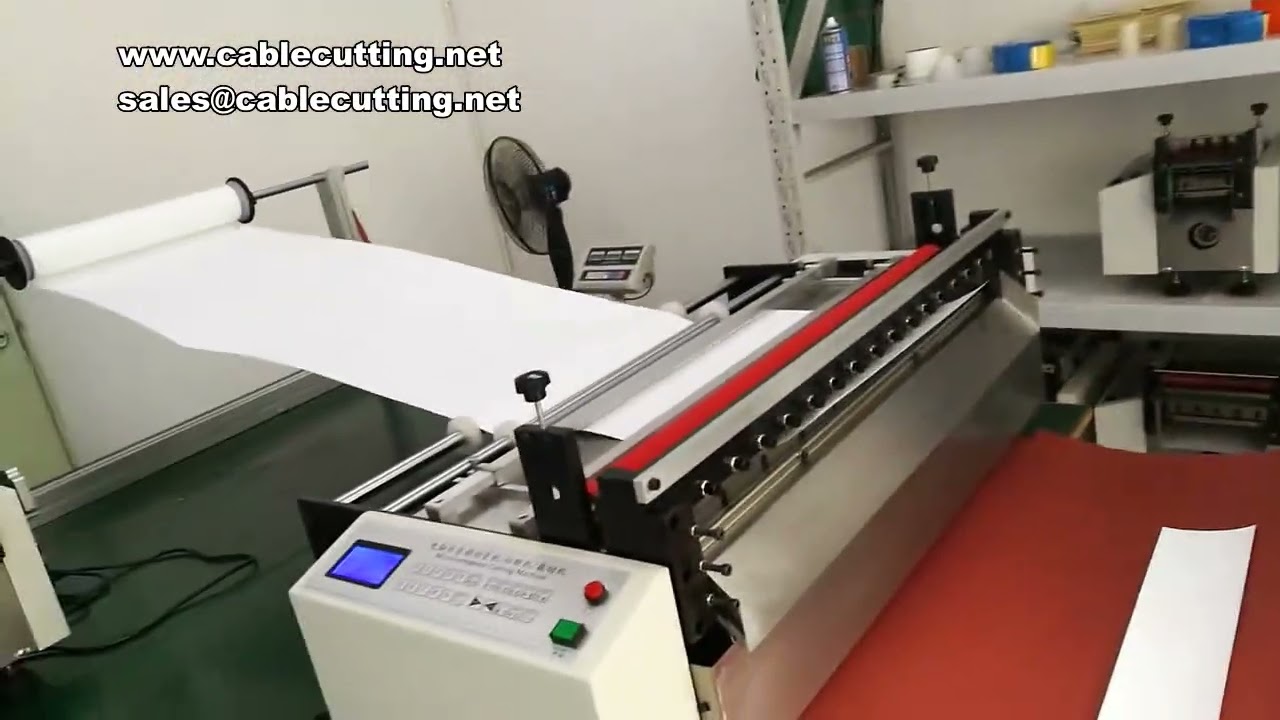 Automatic Halogen-Free PC Sheet Cutting Machine for Leather, Paper, Clothing, and Carpet