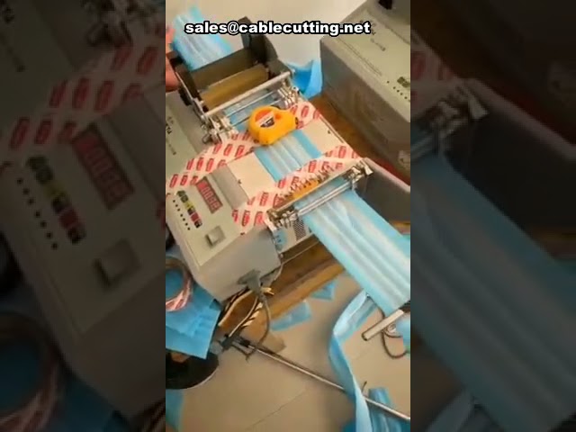 Automatic Zipper Webbing Elastic Tape Leather Strap Mask Ear Loop Cutter Cutting Machine,Mask Ear Lo