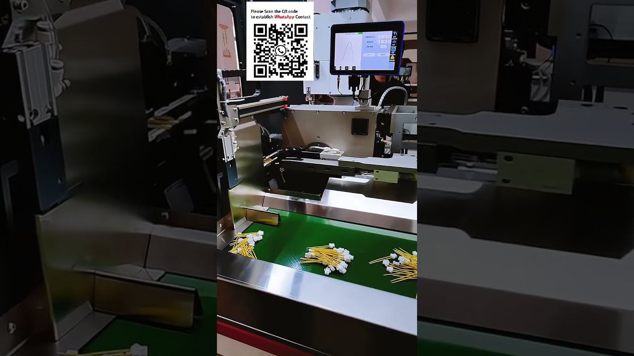 All in One Automatic Machine Cut, Strip, Crimp, Insert Housing & Tin RibbonElectronic Wire