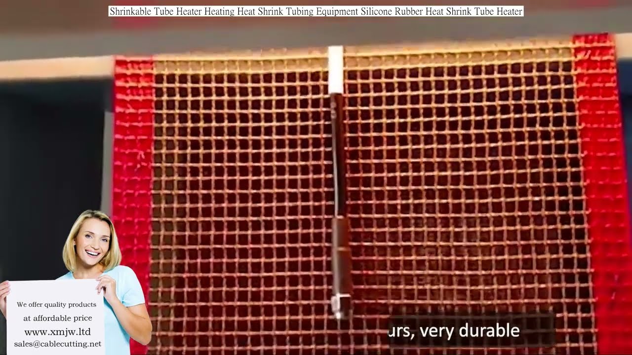 Shrinkable Tube Heater Heating Heat Shrink Tubing Equipment Silicone Rubber Heat Shrink Tube Heater