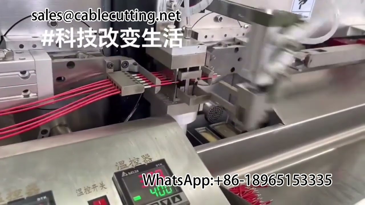 Double head tinning machine #terminal machine #stripping machine #mechanical equipment