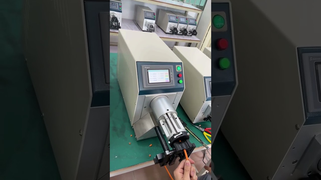 Accurate and Error Free! The Excellence of Coaxial Cable Stripping Machine #factory #machine #tools