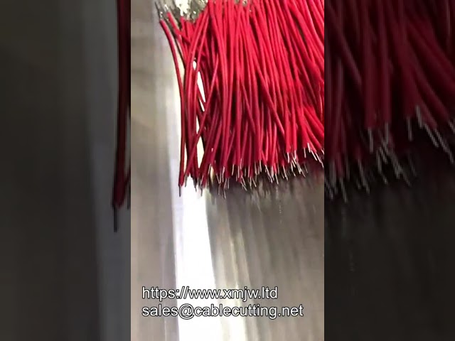 WPM d01 Full Automatic Mute Model Wire Rope Cutting Stripping Crimping Machine