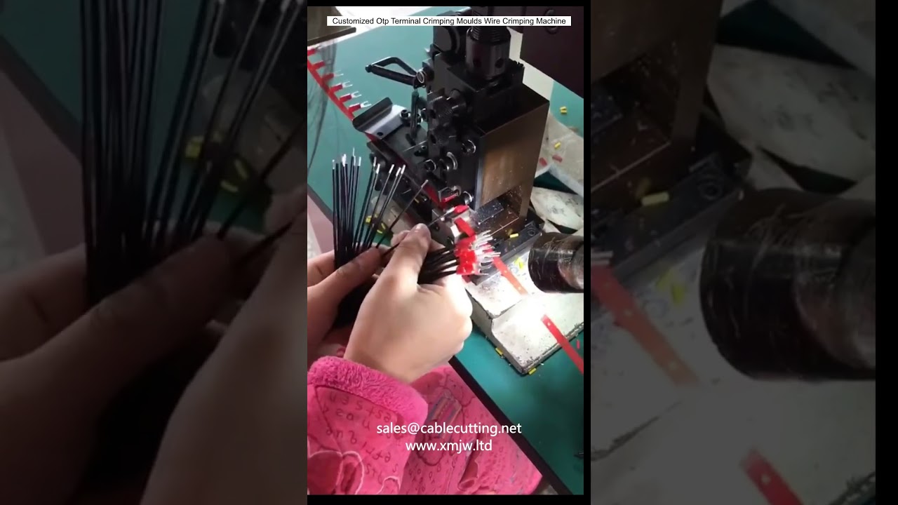 Customized Otp Terminal Crimping Moulds Wire Crimping Machine