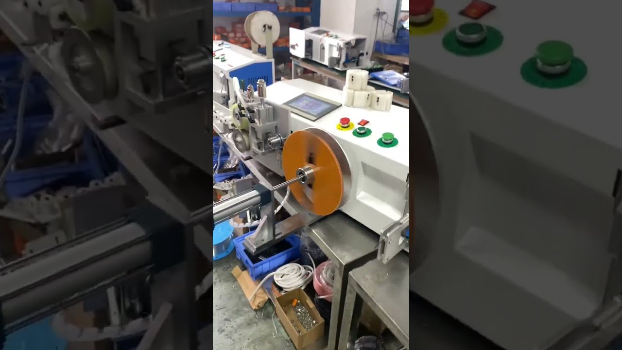 Desktop Automatic Meter Counting, Traversing, Cutting, Wire Winding & Tying Machine 1mm 8mm Diameter