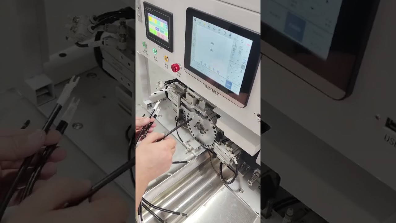 Automatic UV Violet Laser Marking and Heat Shrink Machine - High-Speed Printing Professional Edition