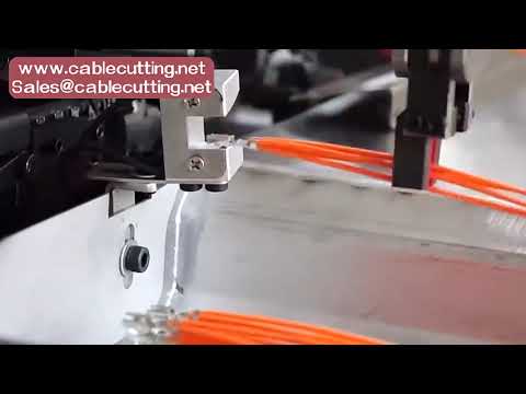 Automatic 5-Ends Crimp Device for Computer Electrical Multi-Core Wire Cutting, Stripping, and Crimping