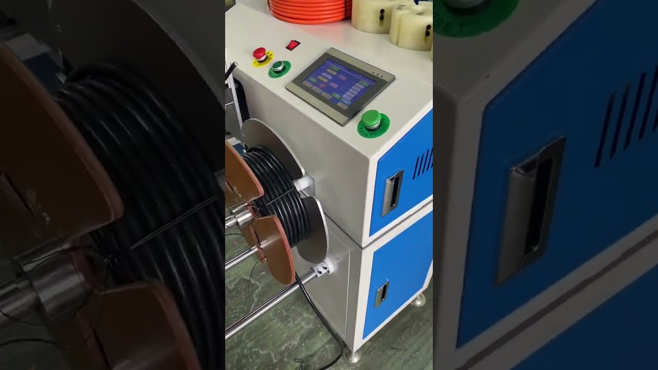 Precise Floor-Standing Metering Wire Winder with Clean Cutting