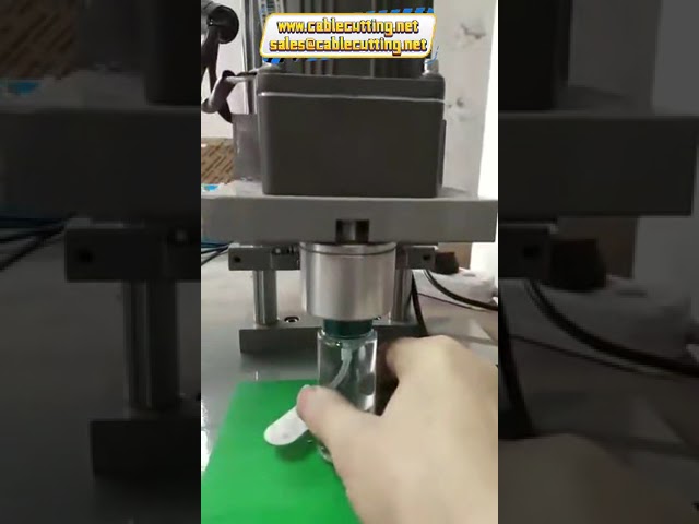 DDX-450 Vial, Glass Bottle, Jar & Can Capping Machine | Plastic Bottle Sealing Machine