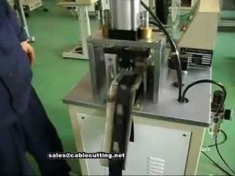 ultrasonic cutting machine, velcro perforated cut hole punching machine