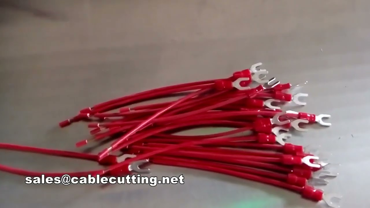 Automatic insulated terminal crimping machine crimping two ends WPM-R8