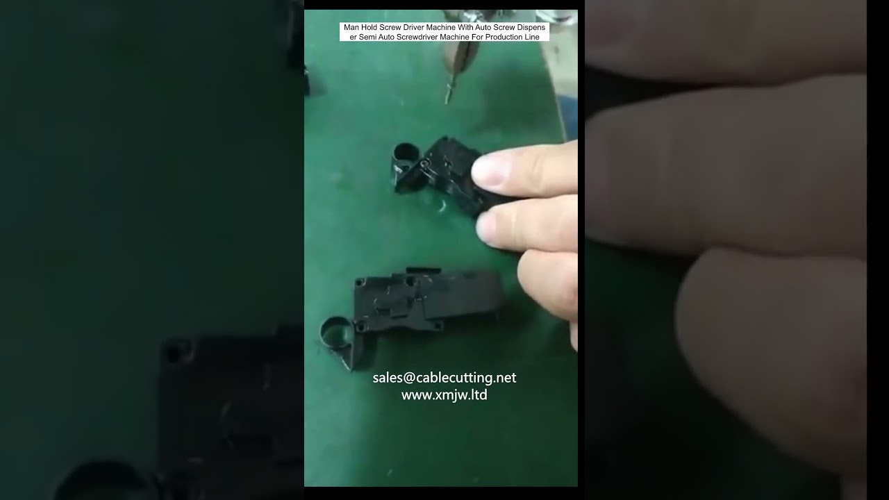 Semi-Automatic Screwdriver Machine with Auto Screw Dispenser for Production