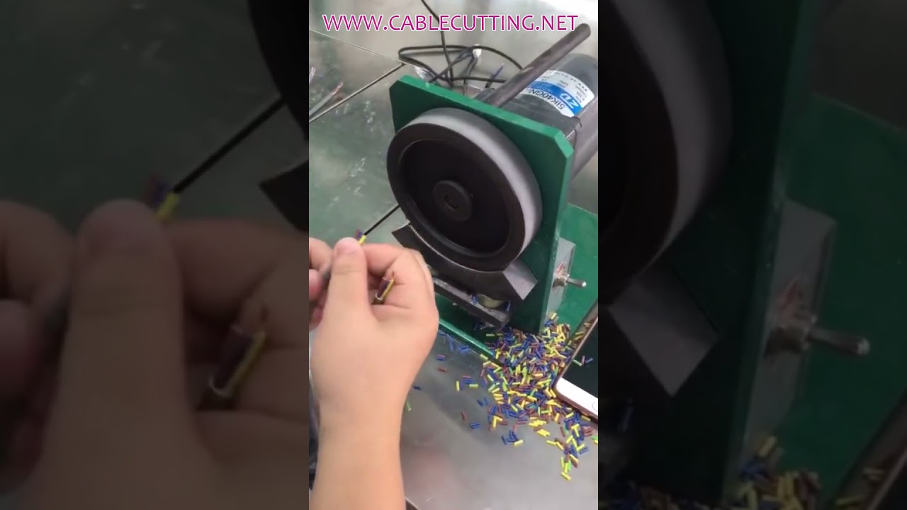 Wire Half stripping And Twisting Machine