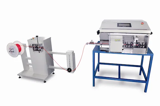 同軸ケーブル切断ストリッピングマシン WPM-9600S