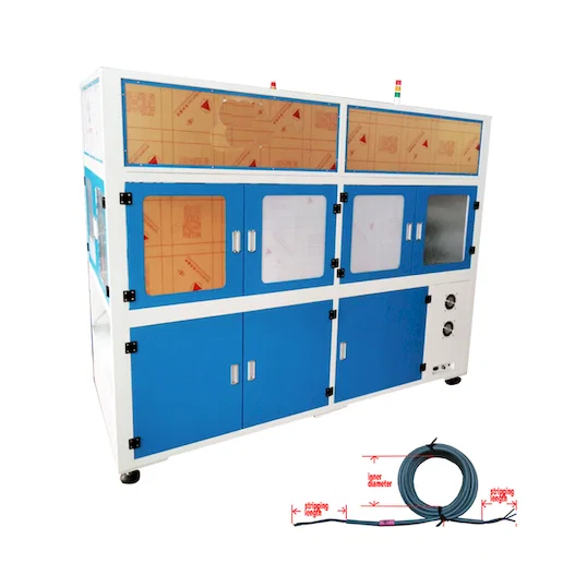 自動電源コードケーブル加工機 WPM-CRT-03M - ケーブル巻き取り結束機